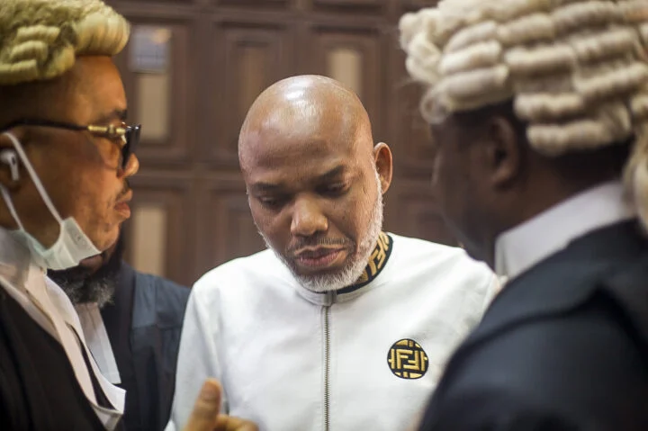 Nnamdi-Kanu-in-Court-The Nation Digest News- The Nation Nigeria
