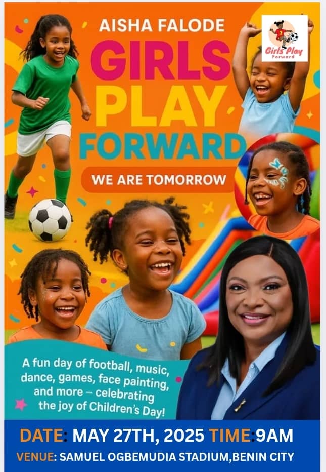 "We Are Tomorrow": Aisha Falode Ignites Hope For Girls' Football In Nigeria