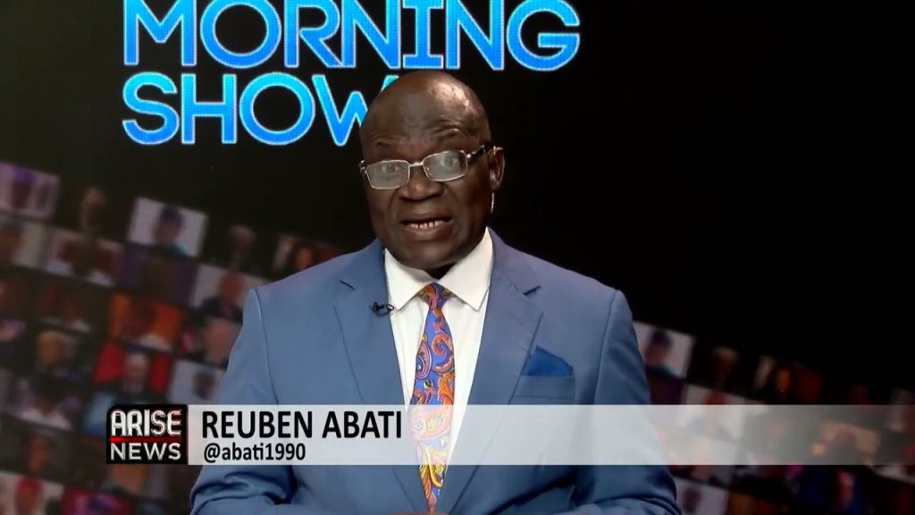 Dr Reuben Ababti on Arise Morning Show - The Nation Digest News