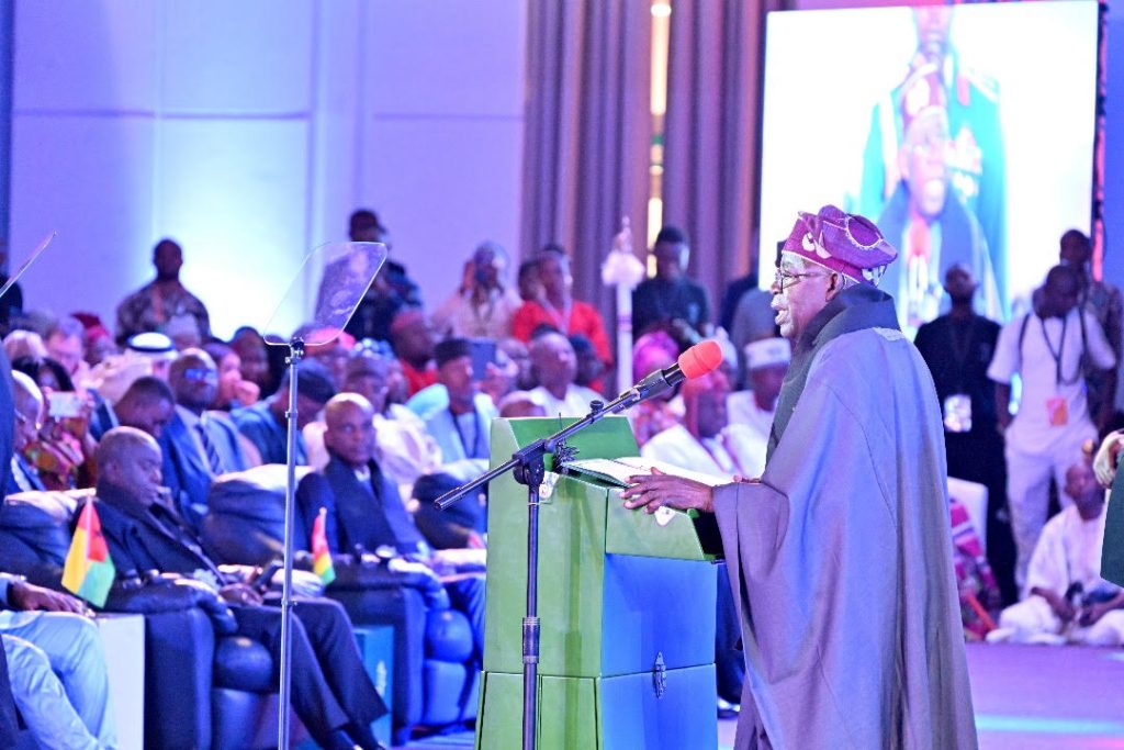 President Tinubu Addressing heads of state at West Africa Economic Summit in Abuja Nigeria - The nation Digest News